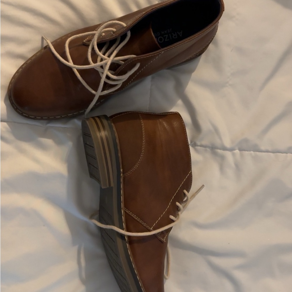 Men's Brown Leather Shoes